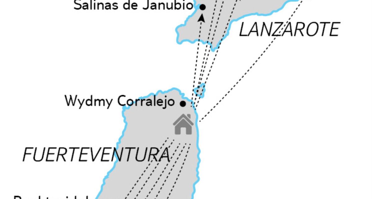 Zwiedzanie i Wypoczynek – Fuerteventura i Lanzarote 3* Wyspy Kanaryjskie - null