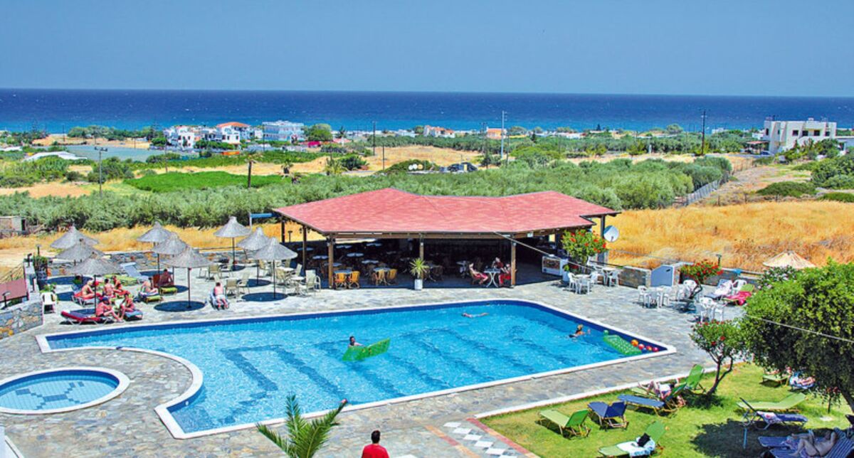 Oceanis Hotel Grecja - Położenie