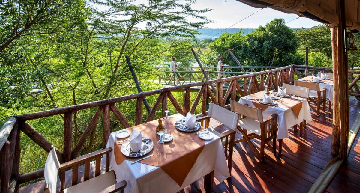 Pakiet Neptune Palm + Mara Rianta Luxury Camp Safari Kenia - Wyżywienie