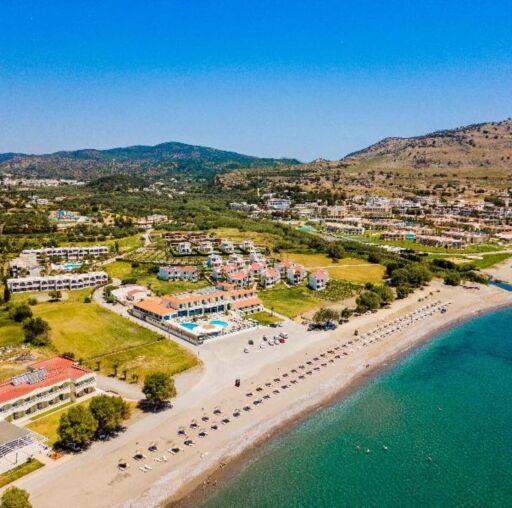 Lardos Bay Grecja - Hotel